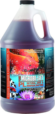 MICROBE-LIFT PL Pond Cleaner 1 Gallon Safe Koi Fish Water Garden Treatment