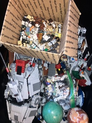 LEGO  STAR WARS Lot 100 RANDOM Minifigures bricks plates pieces