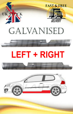 FOR VW GOLF 5 V 03-09 3 DOOR HATCHBACK FULL SILL REPAIR BODY RUST PANEL PAIR