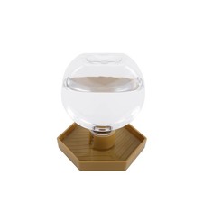 Reptile Water Feeder,Gecko Bearded Dragon Automatic Dispenser 12 Brown