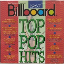 Billboard Top Pop Hits: 1967 (CD) DISC + FRONT & BACK CVR ART - NO CASE - VG