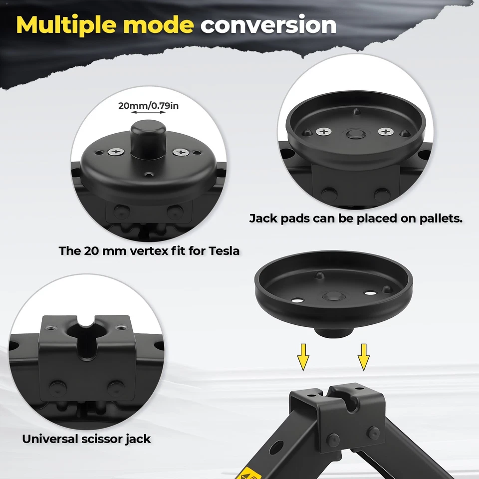 Wagenheber 3000kg für Volkswagen T5 T5.2 T6 T6.1 Transporter Bus Multivan - Bild 4 von 4