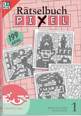 Pixel Rätselbuch 1 | Rätsel fürs Auge | Conceptis Puzzles | Taschenbuch | 128 S.
