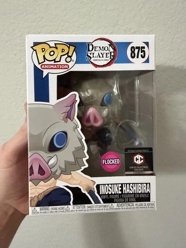 Funko Demon Slayer Inosuke Hashibira (Flocked) - Chalice (Exclusive) #875 3