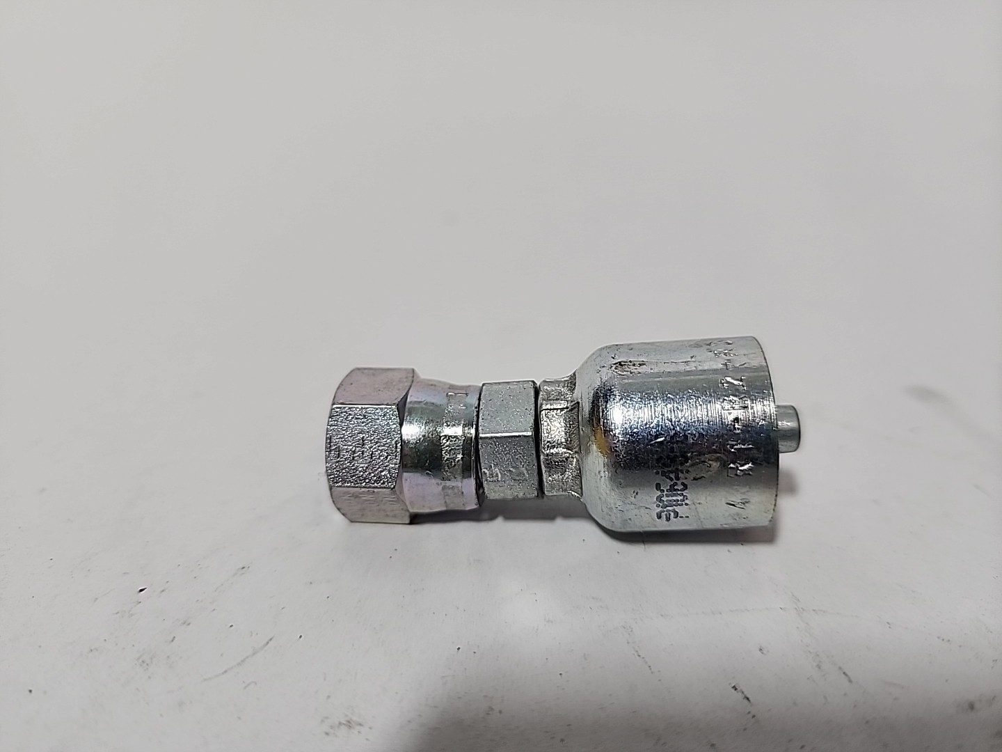 Parker 10643-6-4 Hydraulic Hose Crimp Fittings (Lot Of 3)