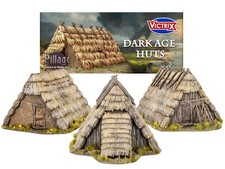 Victrix Pillage Dark Age Huts 28mm Terrain Barons War Medieval Skirmish