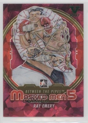 2012-13 ITG Between the Pipes Men 5 Rainbow Vault Emerald Ray Emery #MM-07 8yu