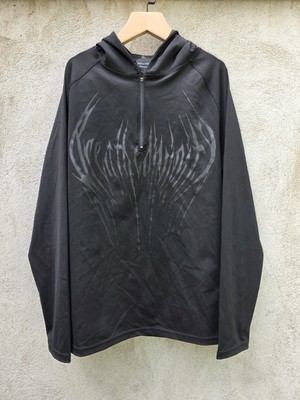 Breathe Divinity Quarterzip Zip Up Jacket Black - Size L -With