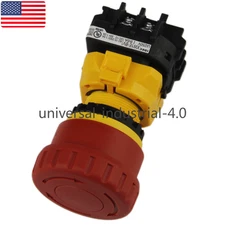 One Brand New IDEC XW1E-BV XW1E-BV402MR Emergency Stop Button - US Stock