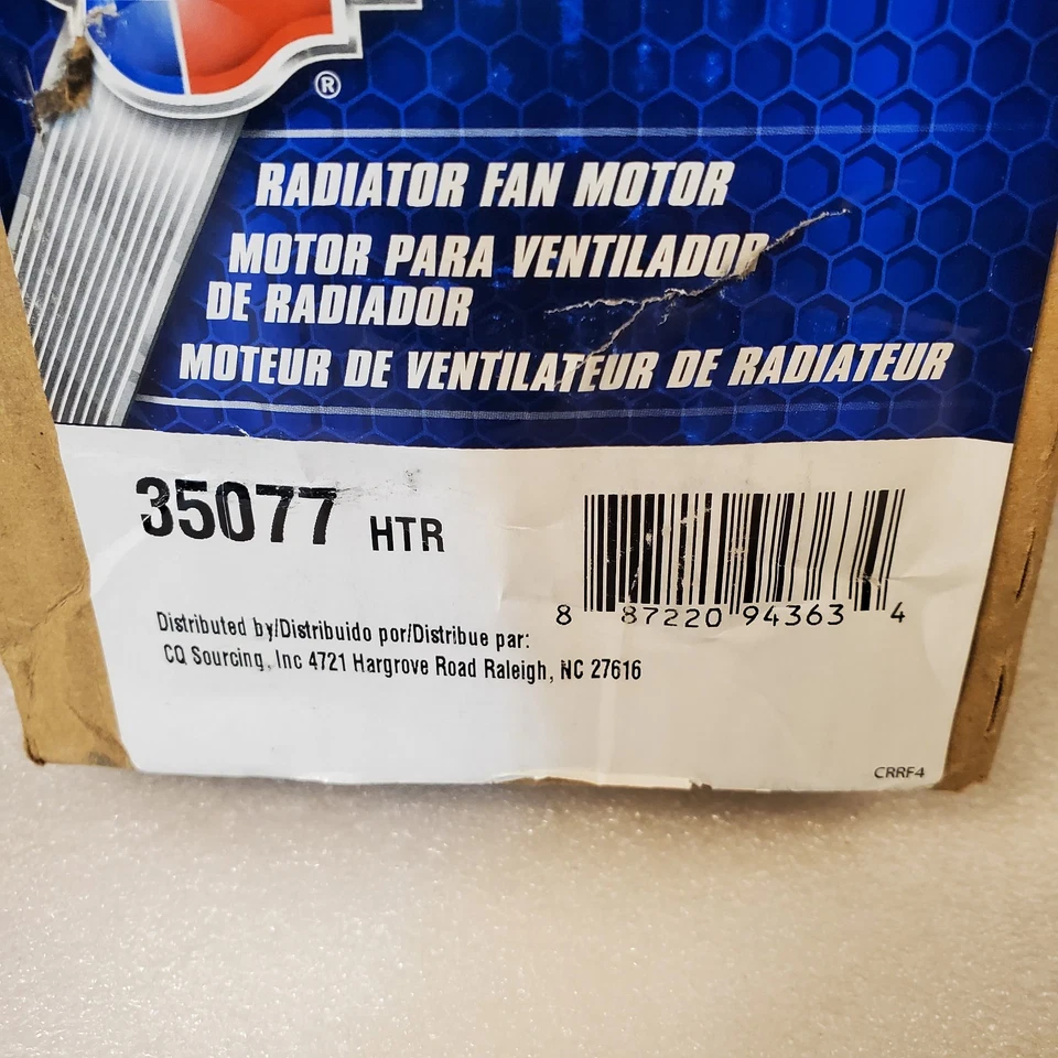 Motor ventilador radiador condensador CA 4 Seasons 35077 2002-2003 Dodge Ram 1500 2500 35 - Imagem 2 de 4