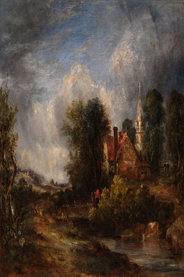 John Constable Landscape Poster - Vintage Style 24x36  Home Decor Art Print  