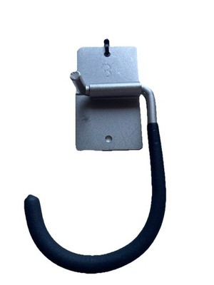 BBB Cycling Parkinghook Fahrradhalter Wandhalterung BTL-26 silber schwarz