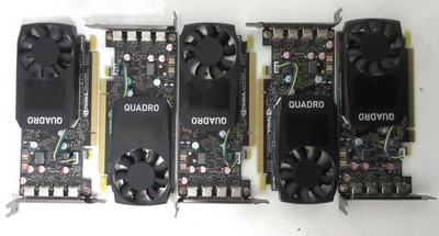 Lot of 5 Dell NVIDIA Quadro P620 2GB GDDR5 0kn802 4x Mini-DP