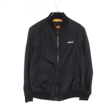 VERSACE Barocco Medusa Blouson reversible jacket 48 Nylon polyester BK Yellow