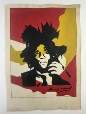 Andy Warhol COA Art Painting Original Drawing Vintage Paper Signed
