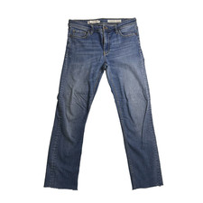 Anthropologie Pilcro Jeans Womens 28 Slim Straight Raw Hem Capsule Staple