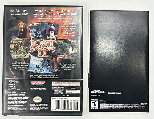 Lost Kingdoms II 2 (Nintendo GameCube, 2003) KOMPLETT CIB REG KARTE KOSTENLOSER VERSAND - Bild 3 von 6