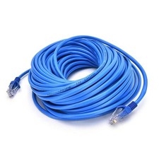 CAT5 CAT5 RJ45 Ethernet LAN Network Patch Cable For PS XBox Internet Router Blue