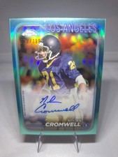 2024 Topps Chrome - Auto Nolan Cromwell #BA-NCR Aqua Refractor 078/199 (AU)