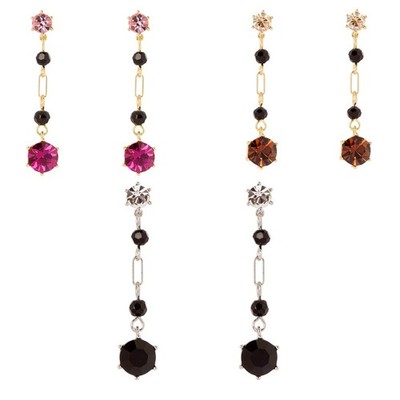 SODINI Beaded & Crystal Earrings 912802 - Ideal for Parties