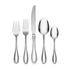 Everyday Silverware Set 45 Piece Stainless Steel Service for 8