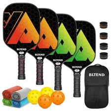 Bltend Pickleball Paddles-USAPA Approved-Fiberglass Pickleball Paddle Set