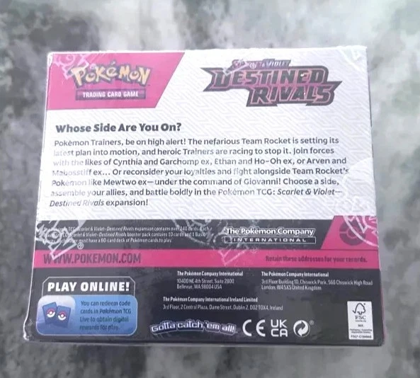 36 Booster Box Pokemon !Destined Rivals (englisch) Geschenkidee - Bild 3 von 4