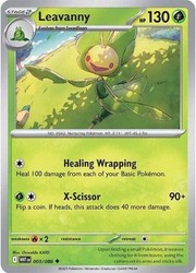 Leavanny 003/086 White Flare Reverse Holo