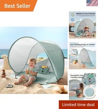 Baby Beach Tent   Pop Up Baby Tent with UV Protection, Portable Baby Beach Es...