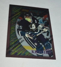 1996 TOPPS FINEST - TODD KRYGIER LEFT WING DUCKS PERFORMERS # 114