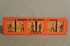 Marx Toys -6 Warriors of the World Cowboys