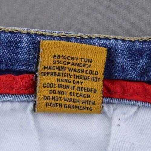 Herren Makobi M1909 Biker Jeans Rip & Repair Patch Straight Gr. 46x32 (Msr 48x31) - Bild 5 von 12
