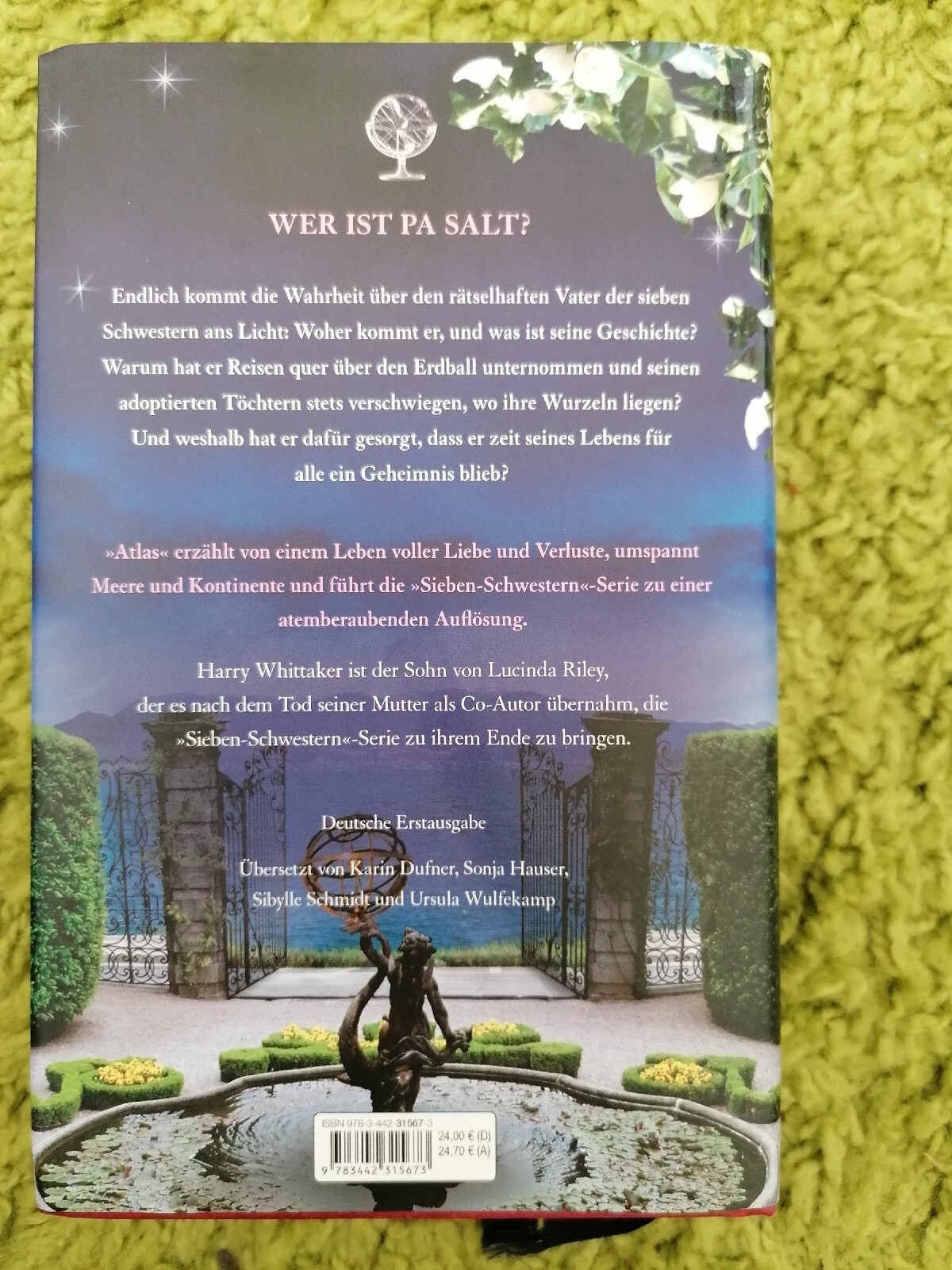 Atlas Die Geschichte von Pa Salt von Lucinda Riley (2023, Gebundene