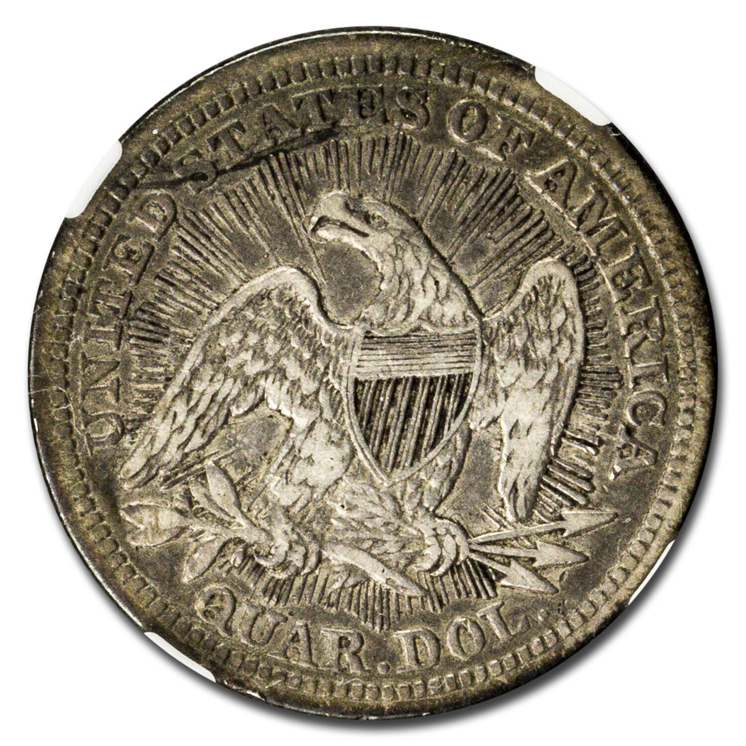 1853 Liberty Seated Quarter XF-40 NGC (Arrows & Rays)