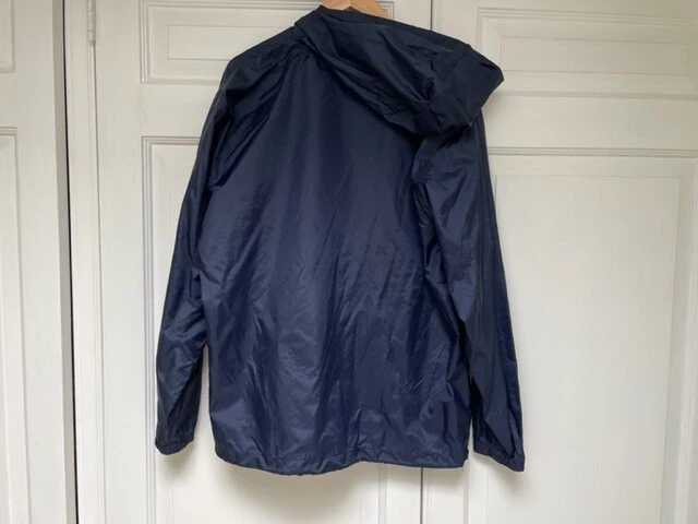 Cortavientos STERLING Ultraligero 100% Nylon Shell Hombre Pequeño Azul I Bolsillo Frontal Foto 4 de 4