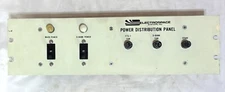ELECTROSPACE SYSTEMS POWER DISTRIBUTION PANEL FOR 19 INCH RACK