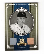 2005 Diamond Kings Materials Black & White Gold #281 Cal Ripken Jr. [19/50]