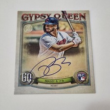 2020 Gypsy Queen Mini Bobby Bradley RC Auto 23/99 Cleveland 
