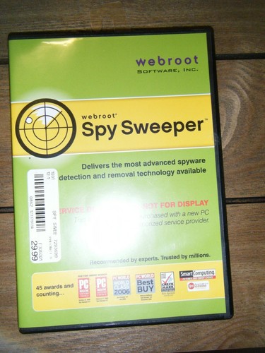 Webroot Spy Sweeper - 第 1/1 張圖片