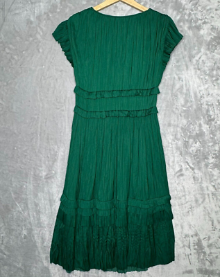 womens dark green midi dress Green Lace Midi Dress | Formal Lace Dress | Green Lace Dress main image 1