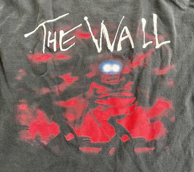 1997 Pink Floyd The Wall Band T Shirt Two Sided Concert All Sport