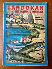 E. Salgari - Sandokan nel Labirinto Infernale - Sonzogno 1940