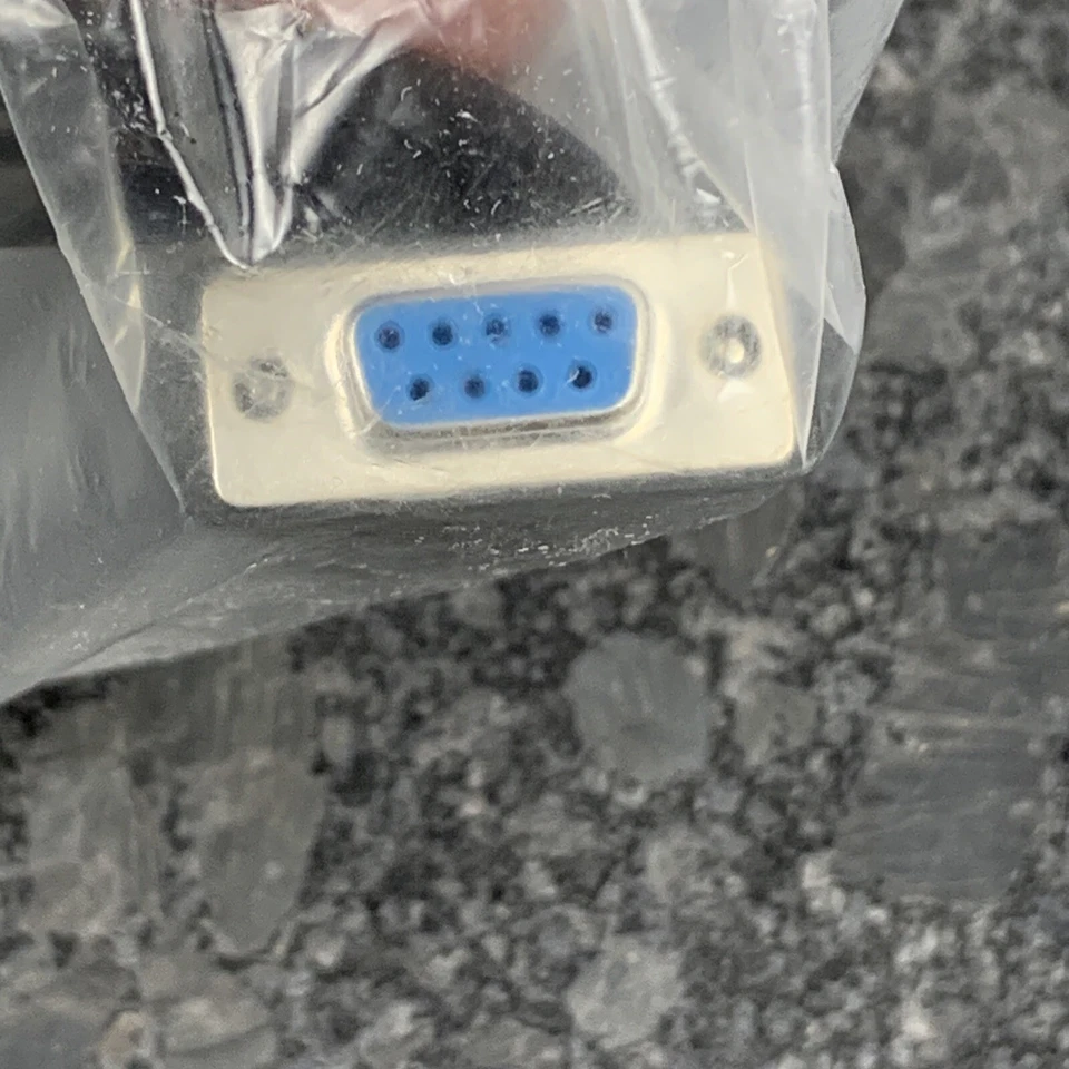 VGA 9-контактный гнездовой на S-Video 8-контактный штекерный кабельный разъем НОВЫЙ - Изображение 3 из 3