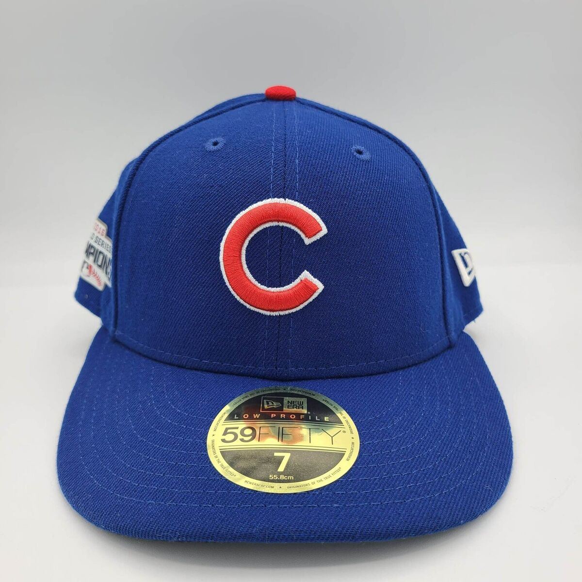 Chicago Cubs Hat New Era 59FIFTY Low Profile World Series