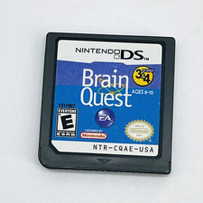 NINTENDO DS/2DS/3DS BRAIN QUEST GRADE 3  4 LEARNING-EDUCATIONAL-VIDEO GAME-OOP
