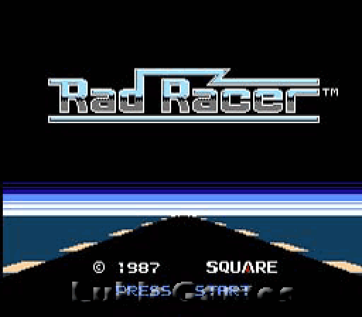 北米版NES]Rad Racer II(中古) - huck-fin