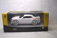 Braha Chevrolet Copo Camaro White 1:24 Licensed Friction car *** RARE ***