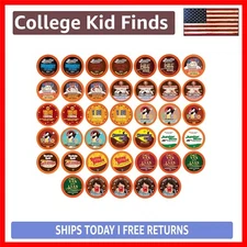 Delicious Hot Chocolate Variety Sampler Pack - 40 Single Serve Pods for Keurig