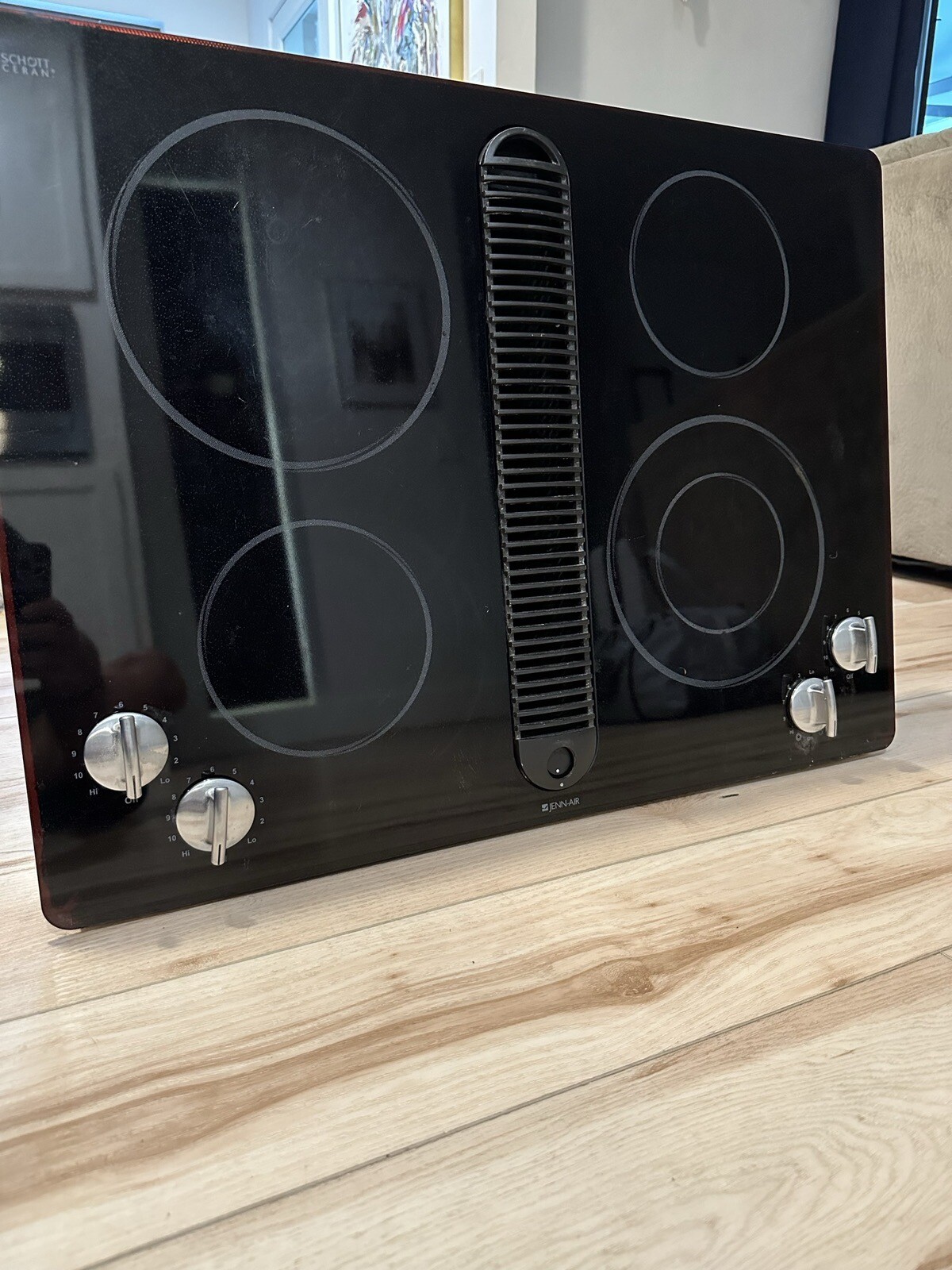 Jenn Air 30 inch electric cooktop with downdraft / Stove/ Range eBay