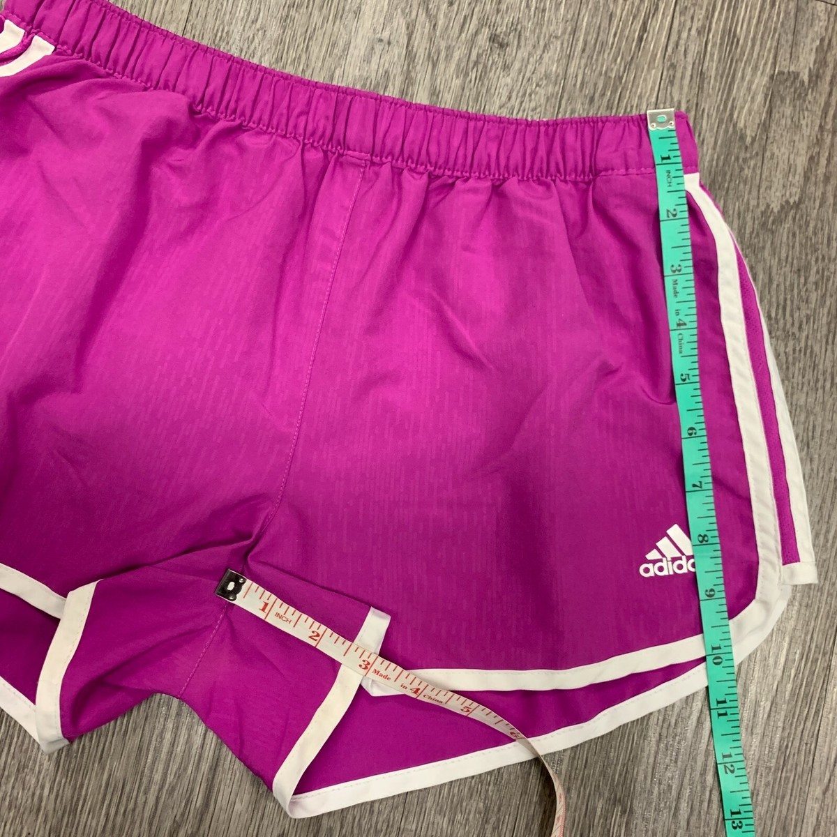 Adidas Running Shorts Womens Size S Inner Drawstring Stretch